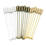 10Pcs Hat Brooches Safety Pins for Jewelry Crafts