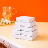 10Pcs Bulk Paper Jewelry Box 7x7x1.6cm Handmade Wedding Packaging Box