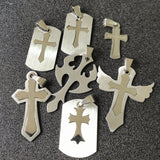 Bulk Mix Jesus Cross Pendants For Jewelry Making