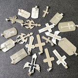 Bulk Mix Jesus Cross Pendants For Jewelry Making