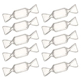 10Pcs Candy Shaped Jewelry Box Clear Plastic Beads Storage Containers