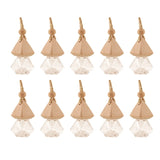 10Pcs Car Hanging Aromatherapy Diffuser Air Freshener Pendant Ornament