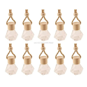 10Pcs Car Hanging Aromatherapy Diffuser Air Freshener Pendant Ornament