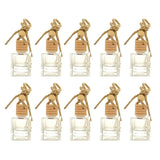 10Pcs Car Hanging Aromatherapy Diffuser Air Freshener Pendant Ornament