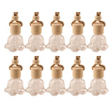 10Pcs Car Hanging Aromatherapy Diffuser Air Freshener Pendant Ornament