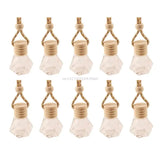 10Pcs Car Hanging Aromatherapy Diffuser Air Freshener Pendant Ornament