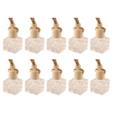 10Pcs Car Hanging Aromatherapy Diffuser Air Freshener Pendant Ornament