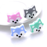 10Pcs Cartoon Animal Teether Bead Silicone Bead for Jewelry Making DIY