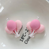 10Pcs Colorful Balloon Charms Resin Flatback Pendant Diy Jewelry Making C1133