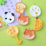 10Pcs Fox Egg Plate Resin Charms DIY Jewelry Pendants Earrings Keychain