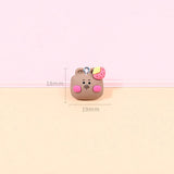10Pcs Cute Animal Resin Charms for DIY Jewelry Making