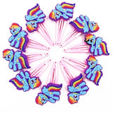 10Pcs Unicorn Hairpins for Girls Headwear Kids Hair Accessories