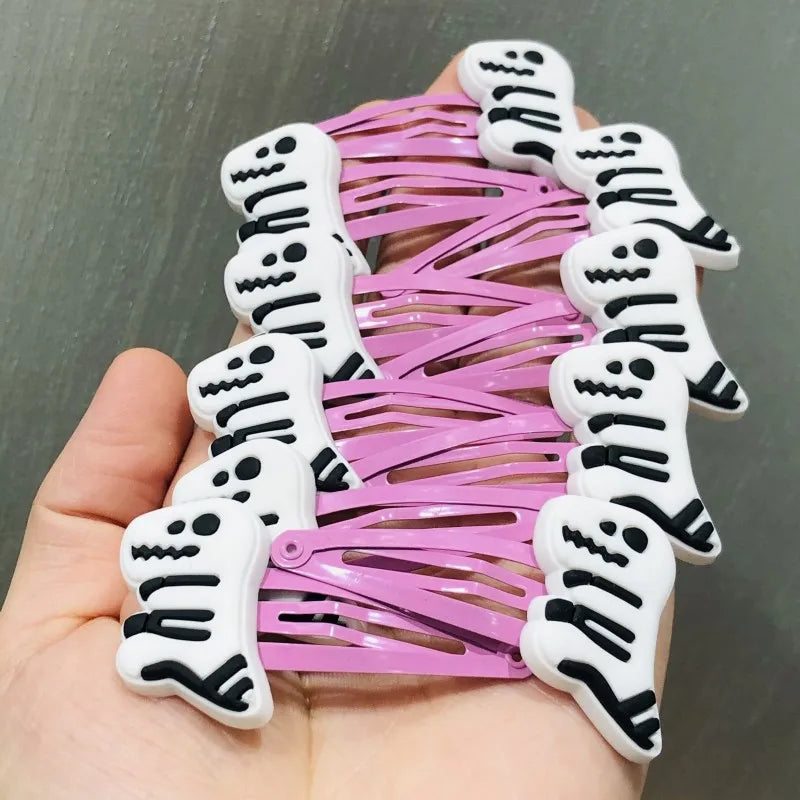 10Pcs Unicorn Hairpins for Girls Headwear Kids Hair Accessories