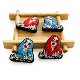 10Pcs Cartoon Singer Silicone Beads for DIY Baby Toys