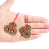 10Pcs Chinese Fortune Coins Feng Shui Coins I-Ching Coins Kit Traditional Coins