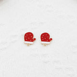10Pcs Christmas Beads Jewelry DIY Accessory Pendant