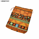 10Pcs Christmas Jewelry Pouches Cotton Jewelry Bags 10Pcs Ethnic Gift Bags