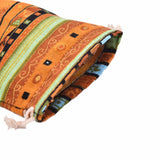 10Pcs Christmas Cotton Jewelry Pouches Ethnic Gift Bags Drawstring Bags 9.5*12cm