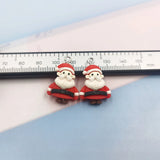 10Pcs Santa Claus Charms for Jewelry Making Diy Bracelet Earring Pendant