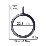 10Pcs 30mm Round Memory Twist Locket Pendant Necklace Jewelry Bulk
