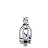 10Pcs Birdcage Charm Bead Cage Aromatherapy Diffuser Pendant for Jewelry Making