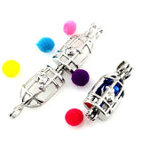 10Pcs Birdcage Charm Bead Cage Aromatherapy Diffuser Pendant for Jewelry Making