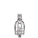 10Pcs Birdcage Charm Bead Cage Aromatherapy Diffuser Pendant for Jewelry Making