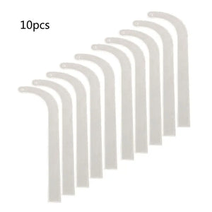 10Pcs Clear Acrylic Earring Fitting Bar Earring Display for Live Sales