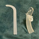 10Pcs Clear Acrylic Earring Fitting Bar Earring Display for Live Sales