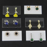 10Pcs Acrylic Earrings Display Stand Rectangle Ear Stud Jewelry