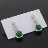 10Pcs Acrylic Earrings Display Stand Rectangle Ear Stud Jewelry