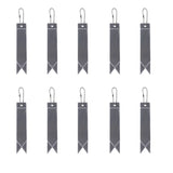 10Pcs Colorful Streamer Reflective Safety Keychain Jewelry Bag Pendant