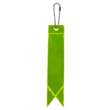 10Pcs Colorful Streamer Reflective Safety Keychain Jewelry Bag Pendant