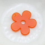 10Pcs Flower Resin Charms for Jewelry Making Pendant DIY Accessory