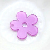 10Pcs Flower Resin Charms for Jewelry Making Pendant DIY Accessory
