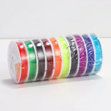 10Pcs Colorful Beading Cord Crystal String Thread for Jewelry Making DIY