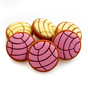 10Pcs Concha Silicone Beads DIY Jewelry Making Accessories