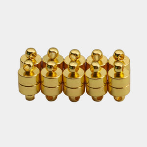 10Pcs Copper Magnetic Clasps for DIY Couple Bracelet Necklace
