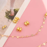 10Pcs Copper Magnetic Clasps for DIY Couple Bracelet Necklace