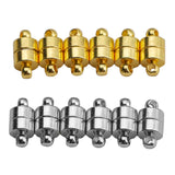10Pcs Copper Magnetic Clasps for DIY Couple Bracelet Necklace