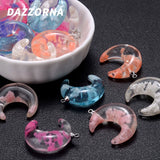 10Pcs Resin Cloud Pattern Pendant for Jewelry Making DIY Necklace Bracelet