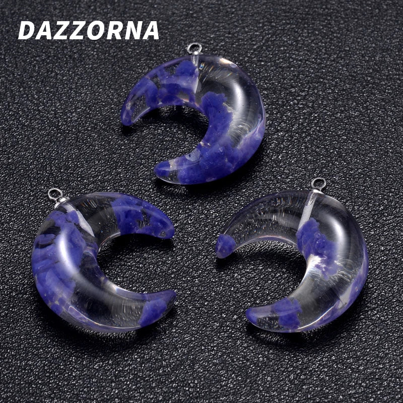 10Pcs Resin Cloud Pattern Pendant for Jewelry Making DIY Necklace Bracelet