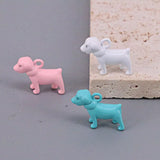 10Pcs Enamel Dog Charm Diy Jewelry Accessories