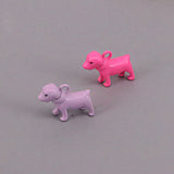 10Pcs Enamel Dog Charm Diy Jewelry Accessories