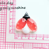 10Pcs Luminous Bee Resin Charms For DIY Jewelry Making