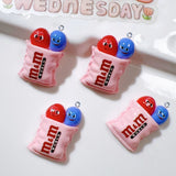 10Pcs Chocolate Resin Charms For Jewelry Making DIY Accessories