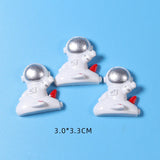 10Pcs Astronaut Resin Cabochons Scrapbooking DIY Jewelry Craft Decoration