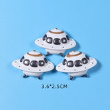 10Pcs Astronaut Resin Cabochons Scrapbooking DIY Jewelry Craft Decoration