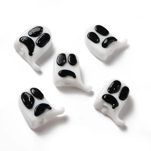 10Pcs Cartoon Animal Lampwork Glass Beads for DIY Jewelry