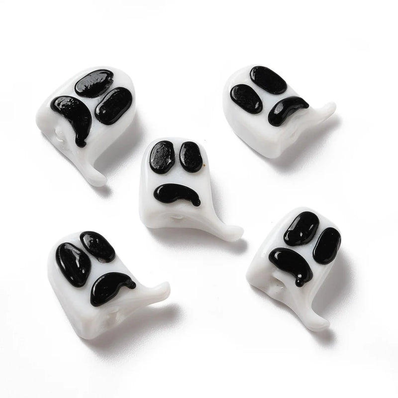 10Pcs Cartoon Animal Lampwork Glass Beads for DIY Jewelry
